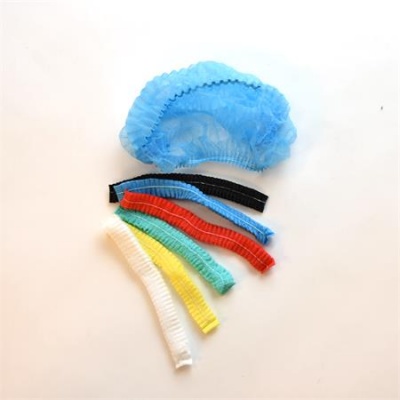 Egészségügyi hajháló, harmonika forma, zöld